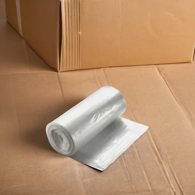Victoria Bay Can Liner 24X30 IN 12-16 GAL Clear LLDPE 1MIL Roll 250/Case
