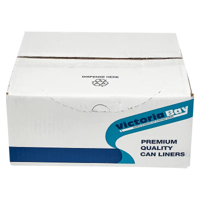 Victoria Bay Can Liner 33X40 IN Natural Plastic 22MIC 250/Case