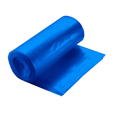 Victoria Bay Can Liner 40X46 IN 40-45 GAL Blue LLDPE 1MIL Roll Opaque 10 Count/Roll 10 Rolls/Case 100 Count/Case