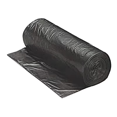 Can Liner 26X24X48 IN Black Plastic 3.2MIL Roll 100/Roll