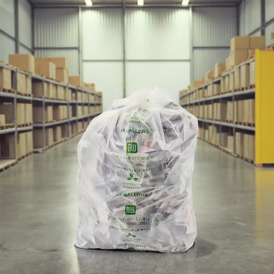 Can Liner 40X46 IN Natural Plastic 250/Case