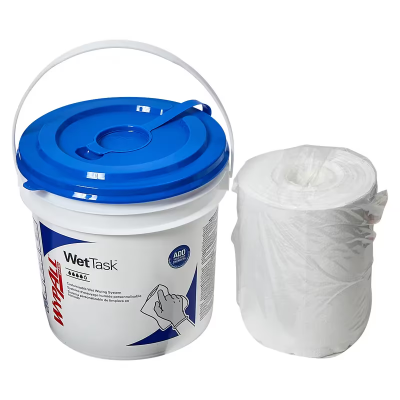 Kimtech™ Prep Cleaning Wipe 12X6 IN White Centerpull Bucket Bleach Disinfectants Sanitizers 140 Count/Pack 6 Packs/Case