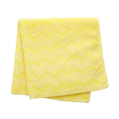 Hygen™ Cleaning Cloth 16X16 IN Microfiber Yellow 12/Case