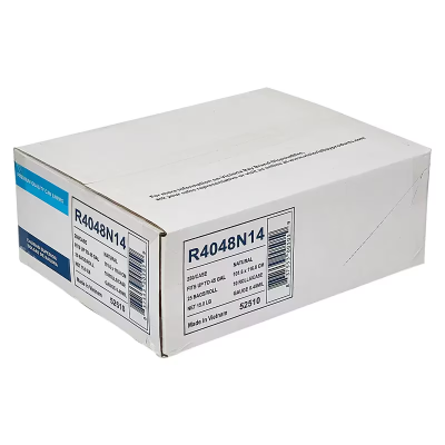 Victoria Bay Can Liner 40X48 IN 45 GAL Natural Plastic 14MIC 250/Case