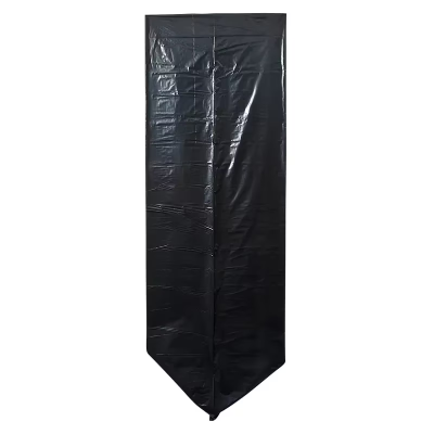 Victoria Bay Can Liner 38X58 IN 60 GAL Black LLDPE 1.5MIL Roll 100/Case