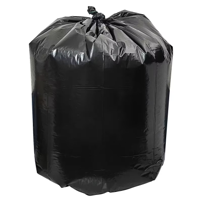 Can Liner 40X46 IN Black LLDPE 1MIL 25 Count/Pack 4 Packs/Case 100 Count/Case