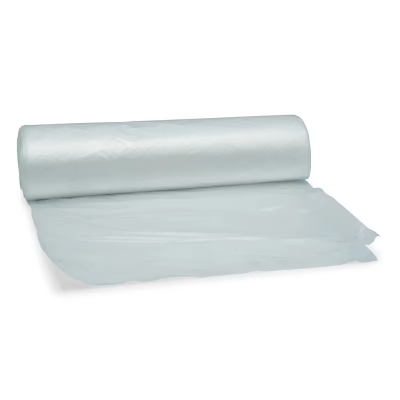 Victoria Bay Can Liner 43X48 IN 56 GAL Natural Plastic 17MIC Roll 25 Count/Pack 8 Packs/Case 200 Count/Case