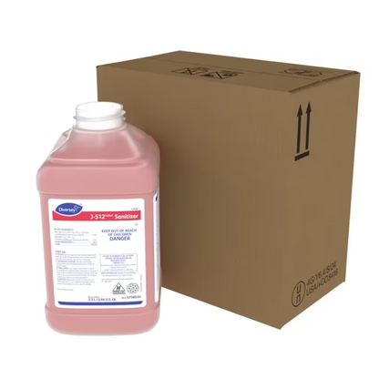 J-512 Sanitizer 2.5 L Multi Surface Liquid Concentrate Quat Kosher For J-Fill® 2/Case