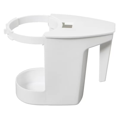 Toilet Bowl Mop Caddy White 1/Each