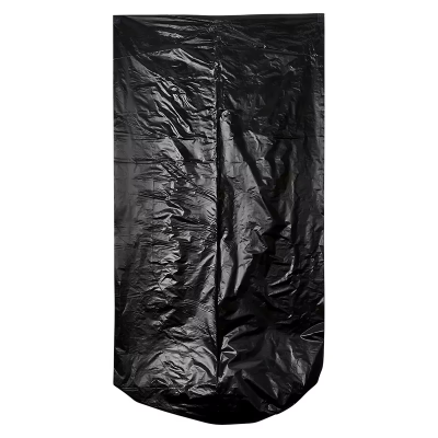 Victoria Bay Can Liner 40X48 IN Black Plastic 22MIC Roll 25 Count/Pack 6 Packs/Case 150 Count/Case