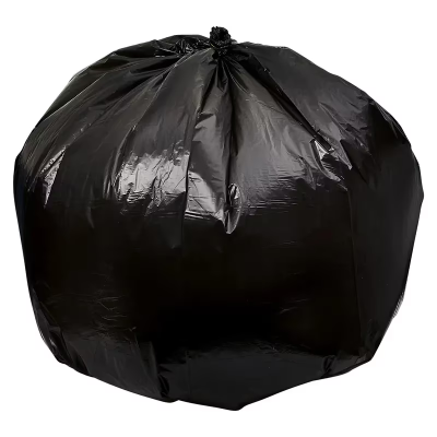 Victoria Bay Can Liner 40X48 IN Black Plastic 22MIC Roll 25 Count/Pack 6 Packs/Case 150 Count/Case