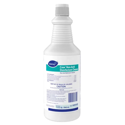 Crew® Fresh Scent Restroom Cleaner One-Step Disinfectant 32 FLOZ Multi Surface Neutral Liquid RTU 12/Case