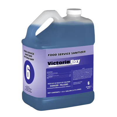 Victoria Bay Food Service Sanitizer #6 1 GAL 2/Case