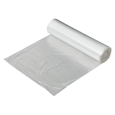 Victoria Bay Can Liner 40X48 IN Clear HDPE 12MIC 25 Count/Pack 10 Packs/Case 250 Count/Case