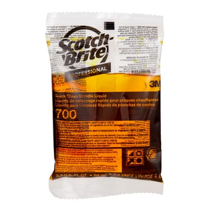 Scotch-Brite™ Quick Clean 700-40 Griddle Cleaner 3.2 FLOZ Liquid 40/Case