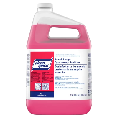 Clean Quick Professional® Sweet Scent Sanitizer 1 GAL Concentrate Closed Loop Quat 3/Case