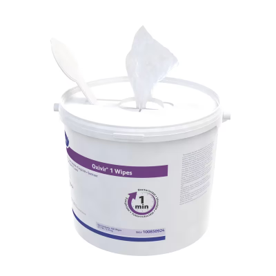 Oxivir® 1 One-Step Disinfectant Multi Surface Wipe Accelerated Hydrogen Peroxide (AHP®) 160 Count/Pack 4 Packs/Case