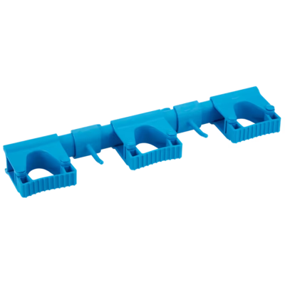 Vikan® Wall Bracket System Blue PP Rubber Polyamide Hygienic Grip Band Module For 4-6 Tools 1/Each