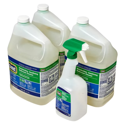 Comet Citrus Scent Restroom Cleaner One-Step Disinfectant 1 GAL Concentrate Closed Loop Non-Abrasive 3/Case